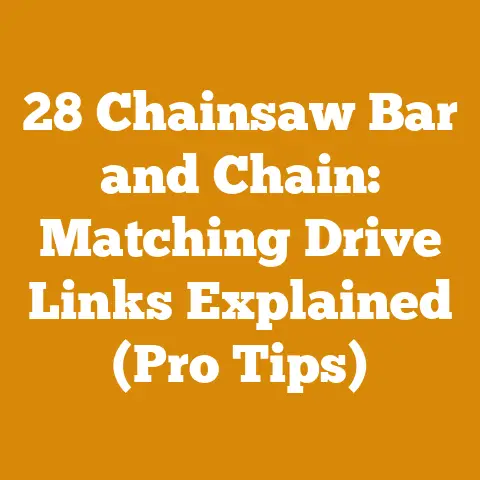 28 Chainsaw Bar and Chain: Matching Drive Links Explained (Pro Tips)
