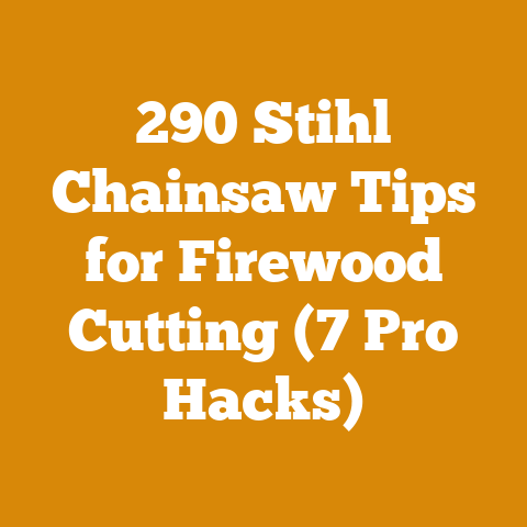 290 Stihl Chainsaw Tips for Firewood Cutting (7 Pro Hacks)