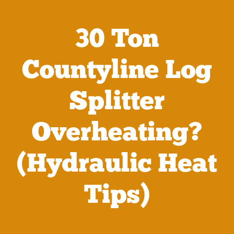 30 Ton Countyline Log Splitter Overheating? (Hydraulic Heat Tips)