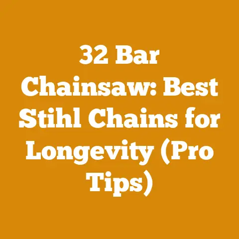 32 Bar Chainsaw: Best Stihl Chains for Longevity (Pro Tips)