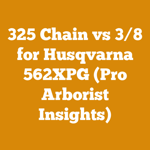 325 Chain vs 3/8 for Husqvarna 562XPG (Pro Arborist Insights)