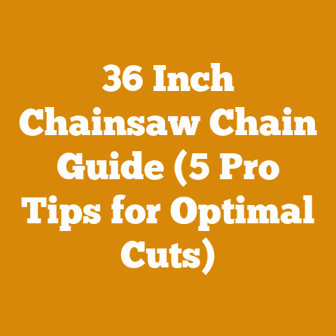 36 Inch Chainsaw Chain Guide (5 Pro Tips for Optimal Cuts)