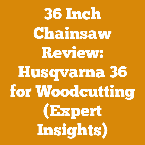 36 Inch Chainsaw Review: Husqvarna 36 for Woodcutting (Expert Insights)