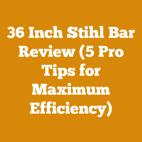 36 Inch Stihl Bar Review (5 Pro Tips for Maximum Efficiency)