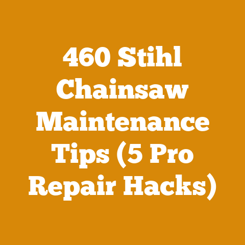 460 Stihl Chainsaw Maintenance Tips (5 Pro Repair Hacks)