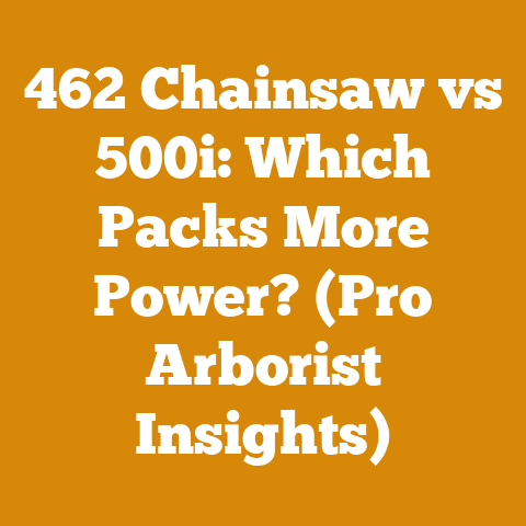 462 Chainsaw vs 500i: Which Packs More Power? (Pro Arborist Insights)