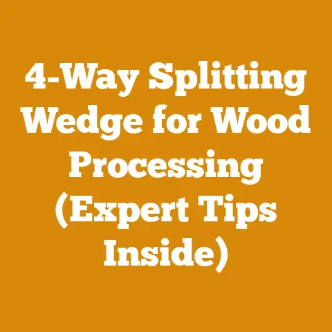 4-Way Splitting Wedge for Wood Processing (Expert Tips Inside)