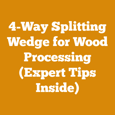 4-Way Splitting Wedge for Wood Processing (Expert Tips Inside)