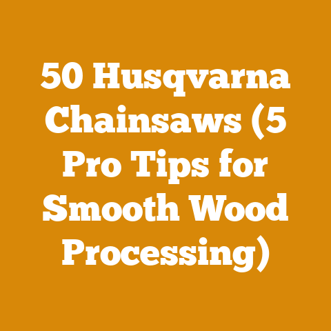 50 Husqvarna Chainsaws (5 Pro Tips for Smooth Wood Processing)