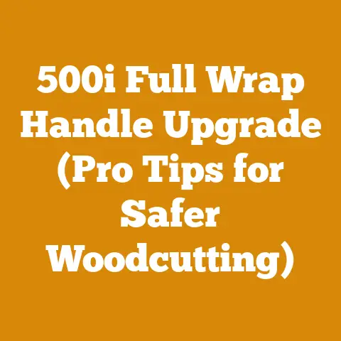 500i Full Wrap Handle Upgrade (Pro Tips for Safer Woodcutting)