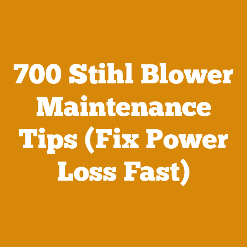 700 Stihl Blower Maintenance Tips (Fix Power Loss Fast)