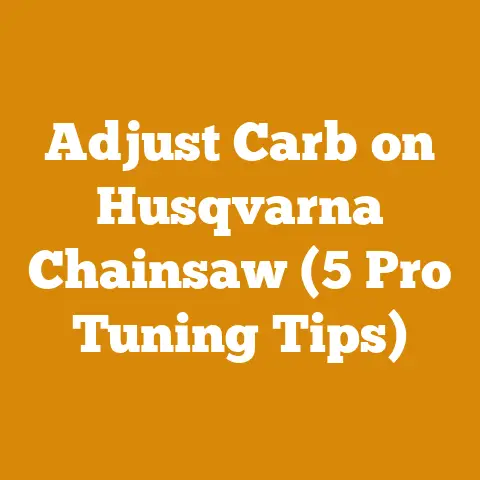 Adjust Carb on Husqvarna Chainsaw (5 Pro Tuning Tips)