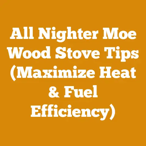All Nighter Moe Wood Stove Tips (Maximize Heat & Fuel Efficiency)