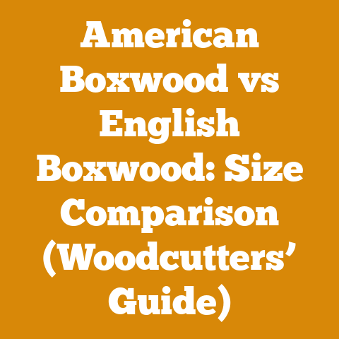 American Boxwood vs English Boxwood: Size Comparison (Woodcutters’ Guide)