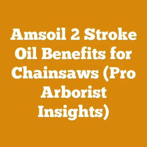 Amsoil 2 Stroke Oil Benefits for Chainsaws (Pro Arborist Insights)