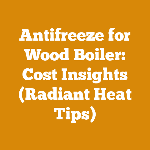 Antifreeze for Wood Boiler: Cost Insights (Radiant Heat Tips)