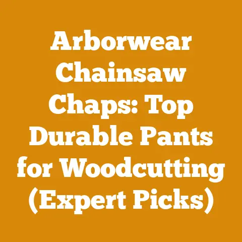Arborwear Chainsaw Chaps: Top Durable Pants for Woodcutting (Expert Picks)