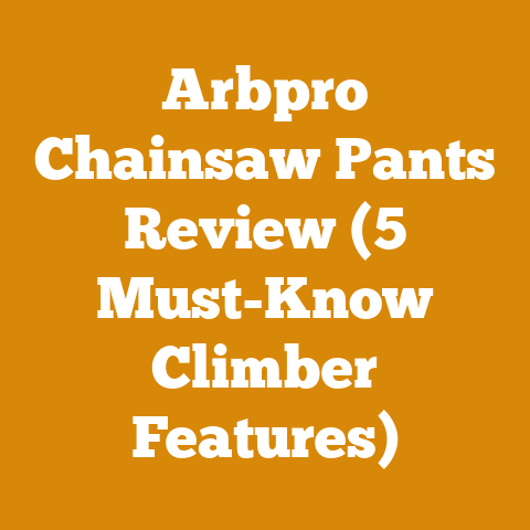 Arbpro Chainsaw Pants Review (5 Must-Know Climber Features)