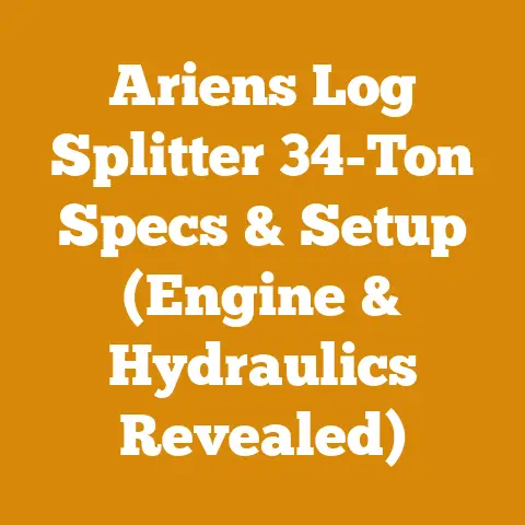 Ariens Log Splitter 34-Ton Specs & Setup (Engine & Hydraulics Revealed)