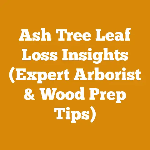 Ash Tree Leaf Loss Insights (Expert Arborist & Wood Prep Tips)