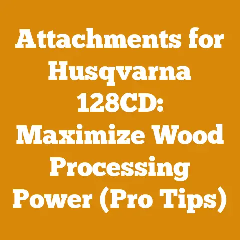 Attachments for Husqvarna 128CD: Maximize Wood Processing Power (Pro Tips)