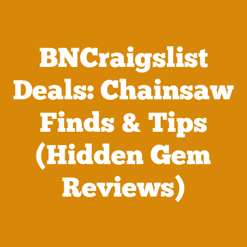 BNCraigslist Deals: Chainsaw Finds & Tips (Hidden Gem Reviews)