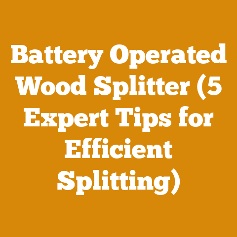 Battery Operated Wood Splitter (5 Expert Tips for Efficient Splitting)