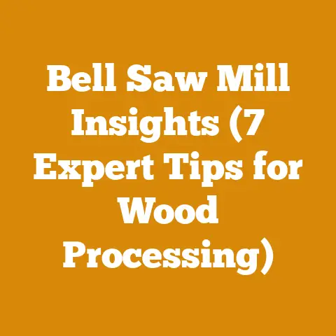 Bell Saw Mill Insights (7 Expert Tips for Wood Processing)