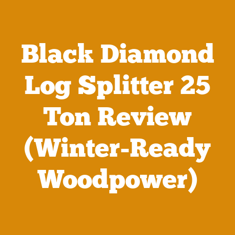 Black Diamond Log Splitter 25 Ton Review (Winter-Ready Woodpower)