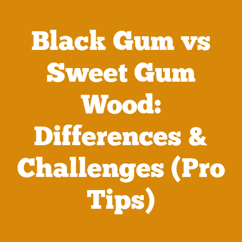 Black Gum vs Sweet Gum Wood: Differences & Challenges (Pro Tips)