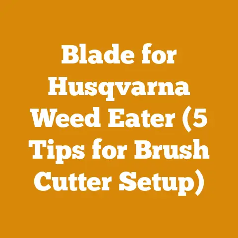 Blade for Husqvarna Weed Eater (5 Tips for Brush Cutter Setup)