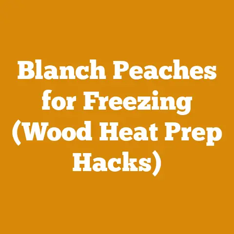 Blanch Peaches for Freezing (Wood Heat Prep Hacks)