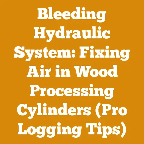 Bleeding Hydraulic System: Fixing Air in Wood Processing Cylinders (Pro Logging Tips)