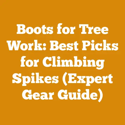 Boots for Tree Work: Best Picks for Climbing Spikes (Expert Gear Guide)