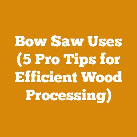 Bow Saw Uses (5 Pro Tips for Efficient Wood Processing)