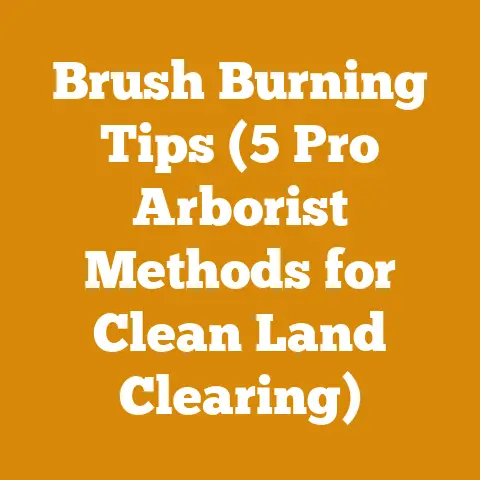 Brush Burning Tips (5 Pro Arborist Methods for Clean Land Clearing)