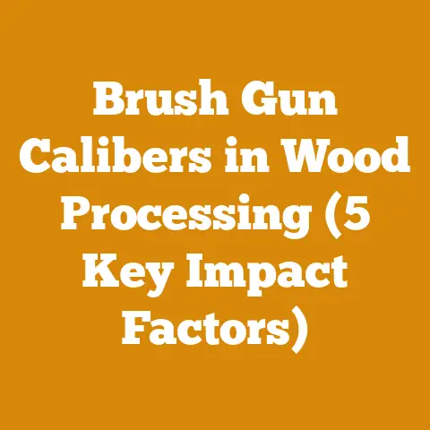 Brush Gun Calibers in Wood Processing (5 Key Impact Factors)