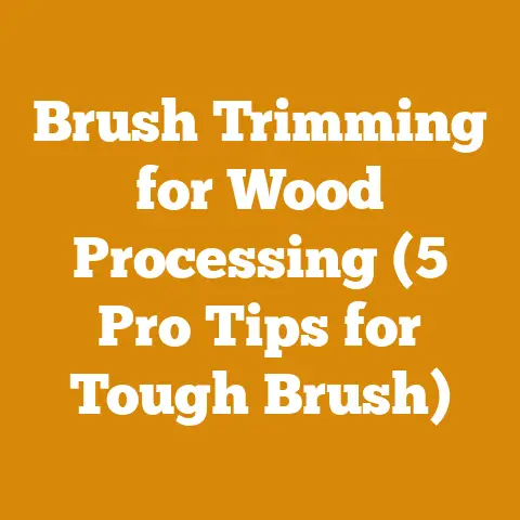 Brush Trimming for Wood Processing (5 Pro Tips for Tough Brush)