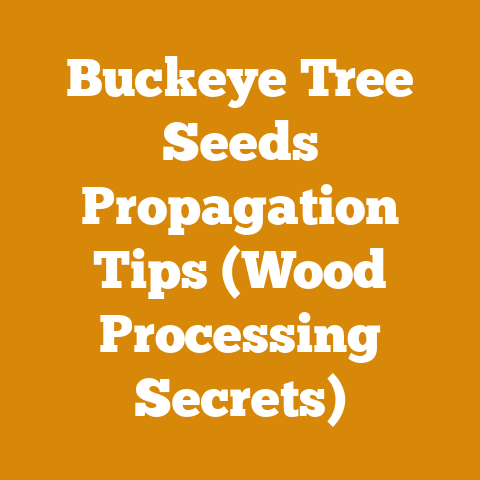 Buckeye Tree Seeds Propagation Tips (Wood Processing Secrets)