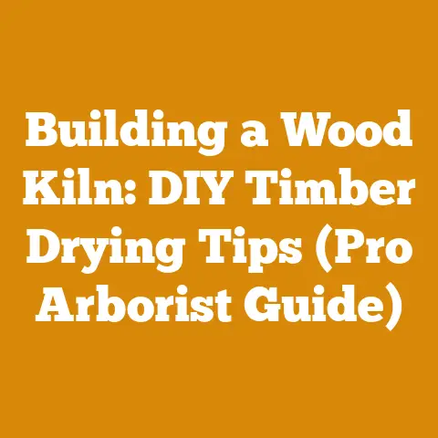 Building a Wood Kiln: DIY Timber Drying Tips (Pro Arborist Guide)