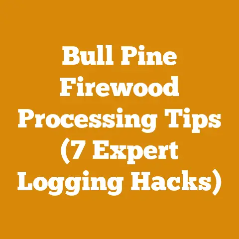 Bull Pine Firewood Processing Tips (7 Expert Logging Hacks)