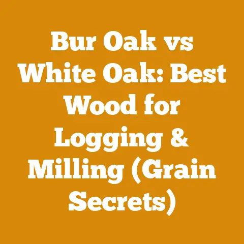 Bur Oak vs White Oak: Best Wood for Logging & Milling (Grain Secrets)
