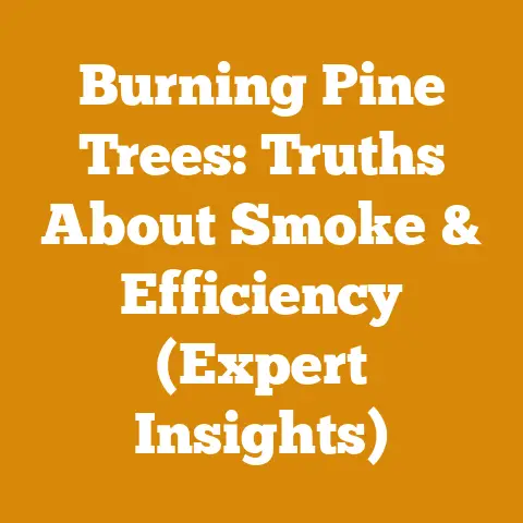 Burning Pine Trees: Truths About Smoke & Efficiency (Expert Insights)