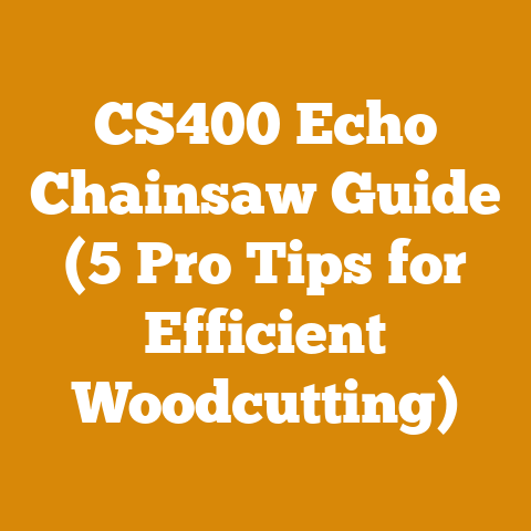 CS400 Echo Chainsaw Guide (5 Pro Tips for Efficient Woodcutting)