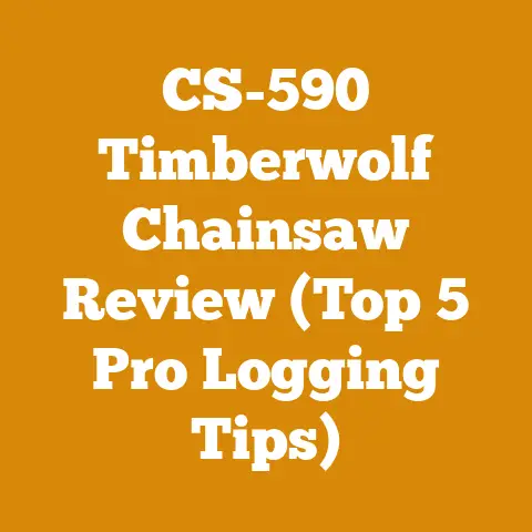 CS-590 Timberwolf Chainsaw Review (Top 5 Pro Logging Tips)