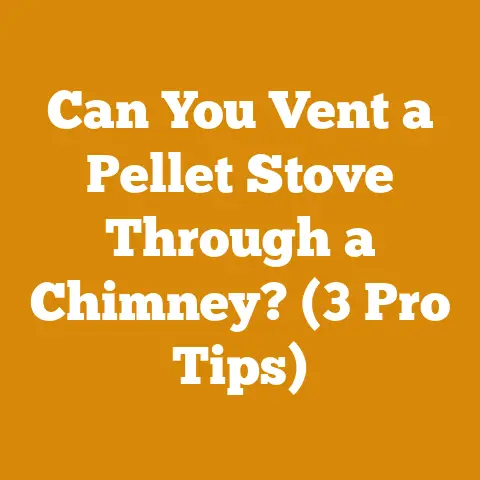 Can You Vent a Pellet Stove Through a Chimney? (3 Pro Tips)