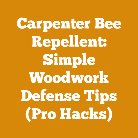 Carpenter Bee Repellent: Simple Woodwork Defense Tips (Pro Hacks)