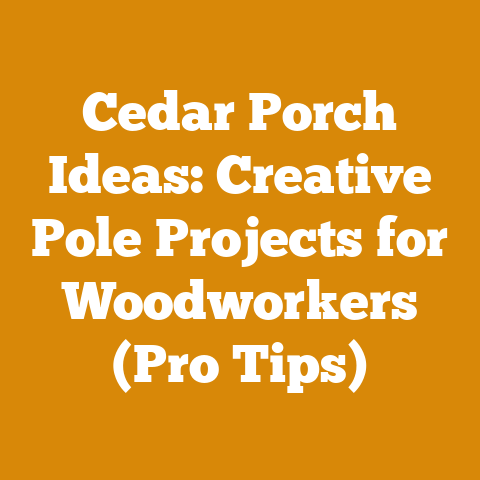 Cedar Porch Ideas: Creative Pole Projects for Woodworkers (Pro Tips)