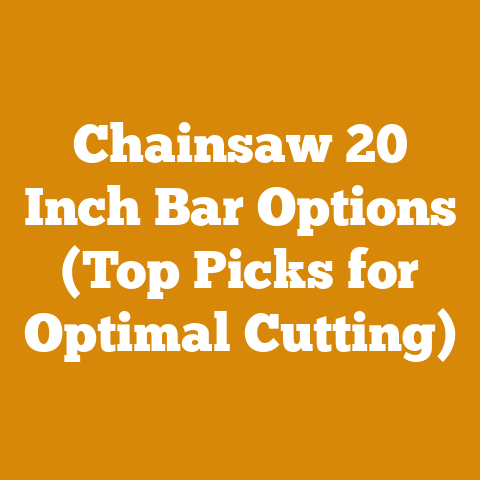 Chainsaw 20 Inch Bar Options (Top Picks for Optimal Cutting)