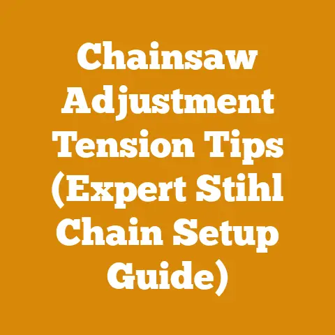 Chainsaw Adjustment Tension Tips (Expert Stihl Chain Setup Guide)